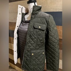 Polo Ralph Lauren quilted jacket. Size XS